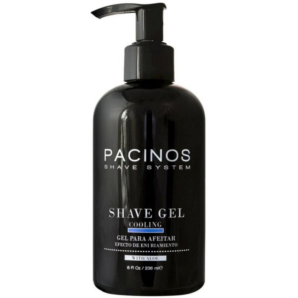 Pacinos Signature Line Shave Gel, Cooling with Aloe Vera 8 oz